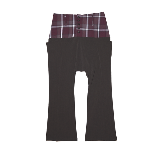 ONYX HAREM TROUSER - PLAID