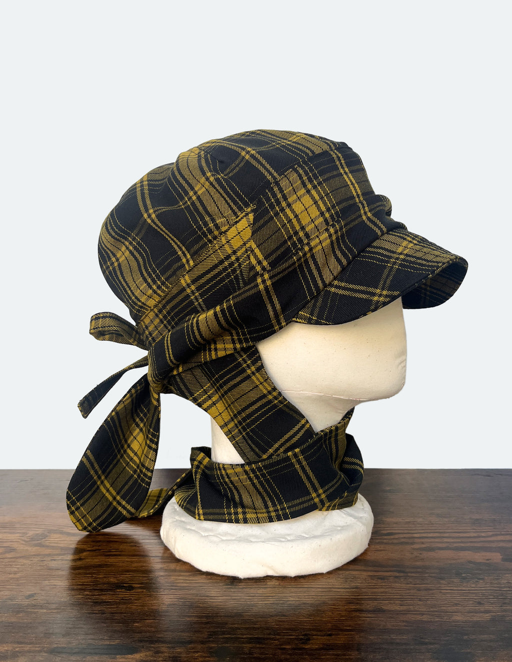 FRACTAL CAP - YELLOW PLAID