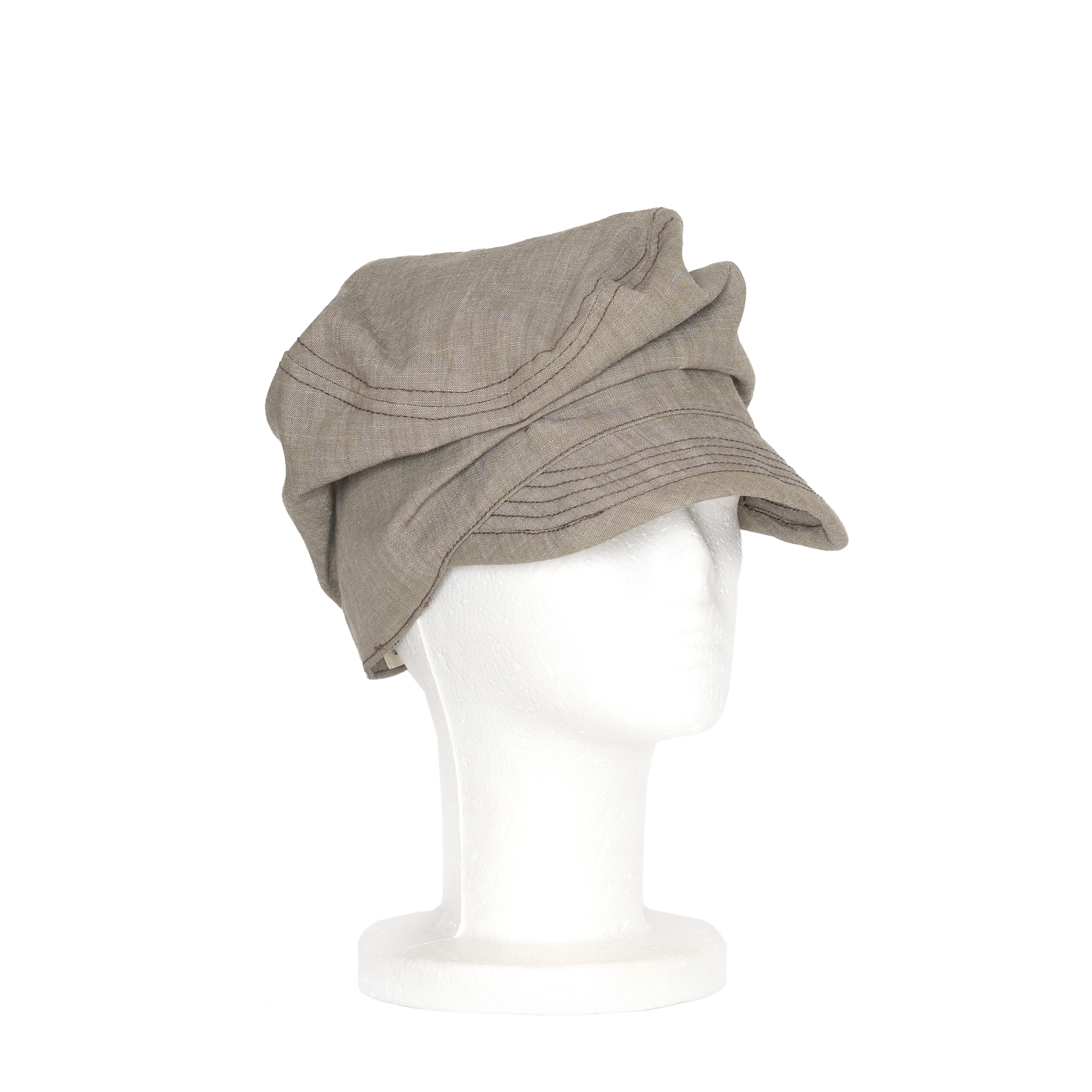 CRUSHED CAP - OLIVE