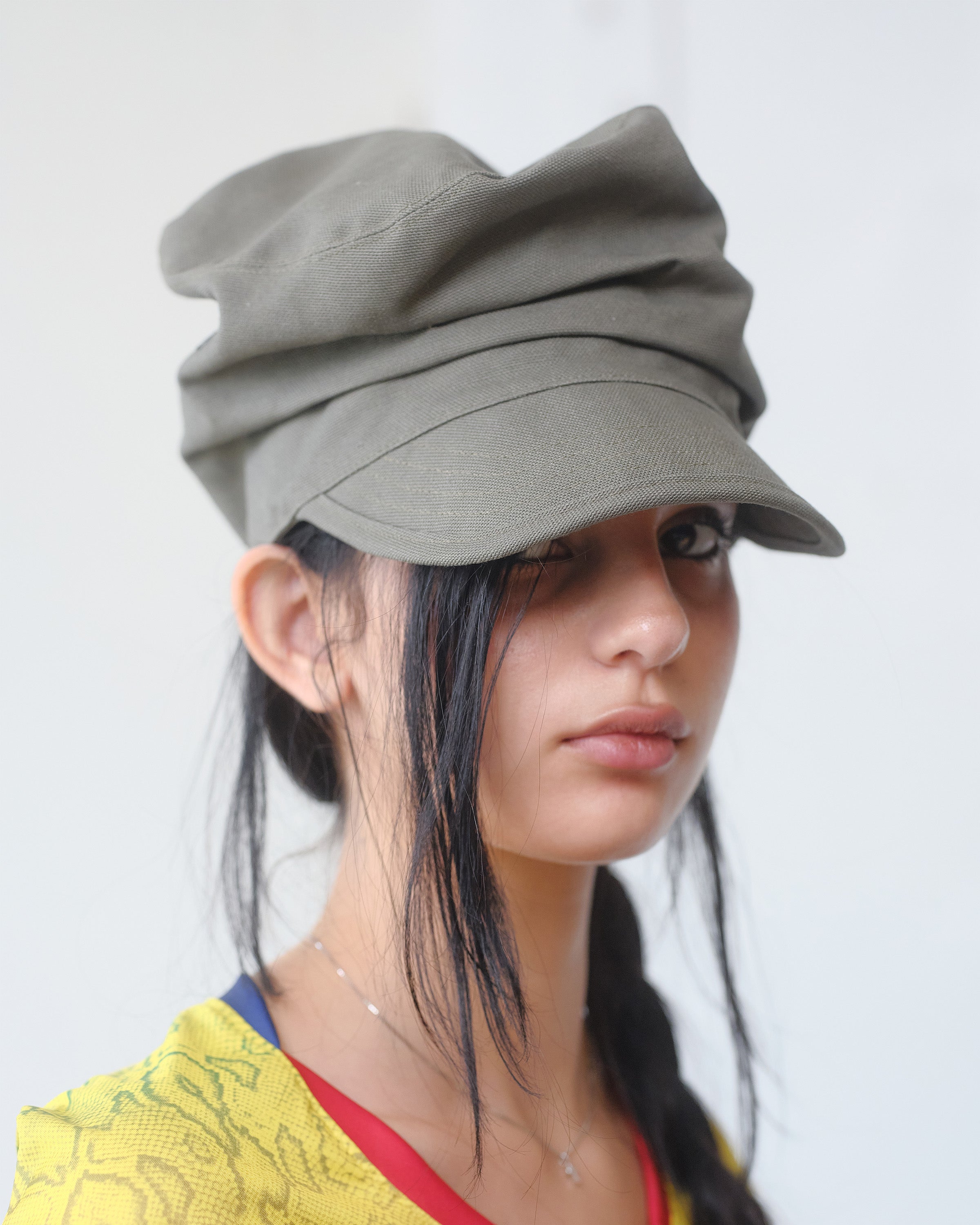 CRUSHED CAP - DUST OLIVE