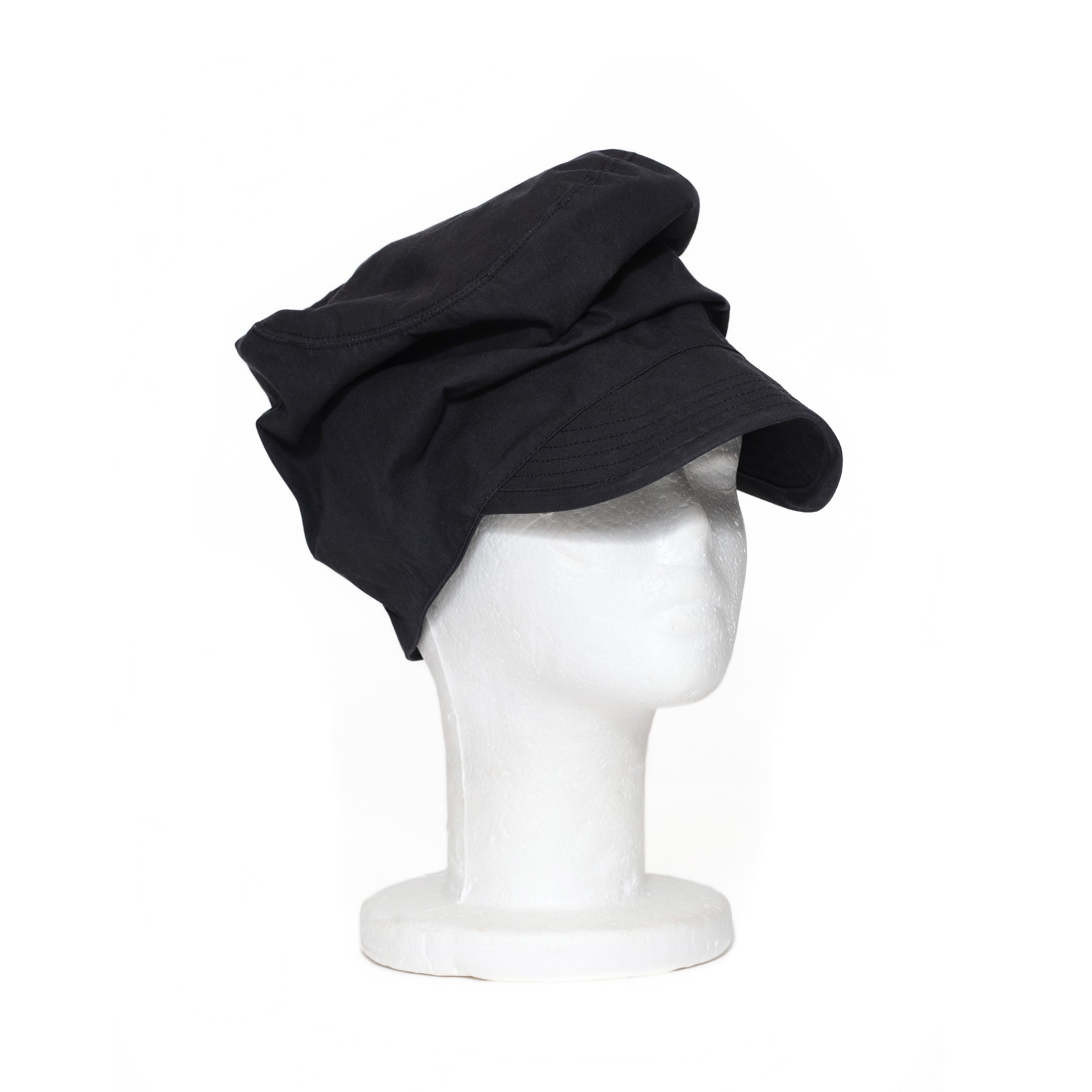 CRUSHED CAP - BLACK