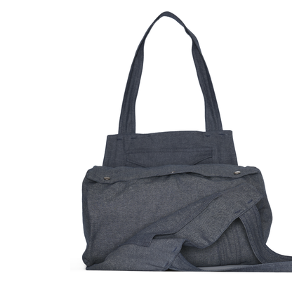 DOLL CARRIER DUFFLE BAG DENIM