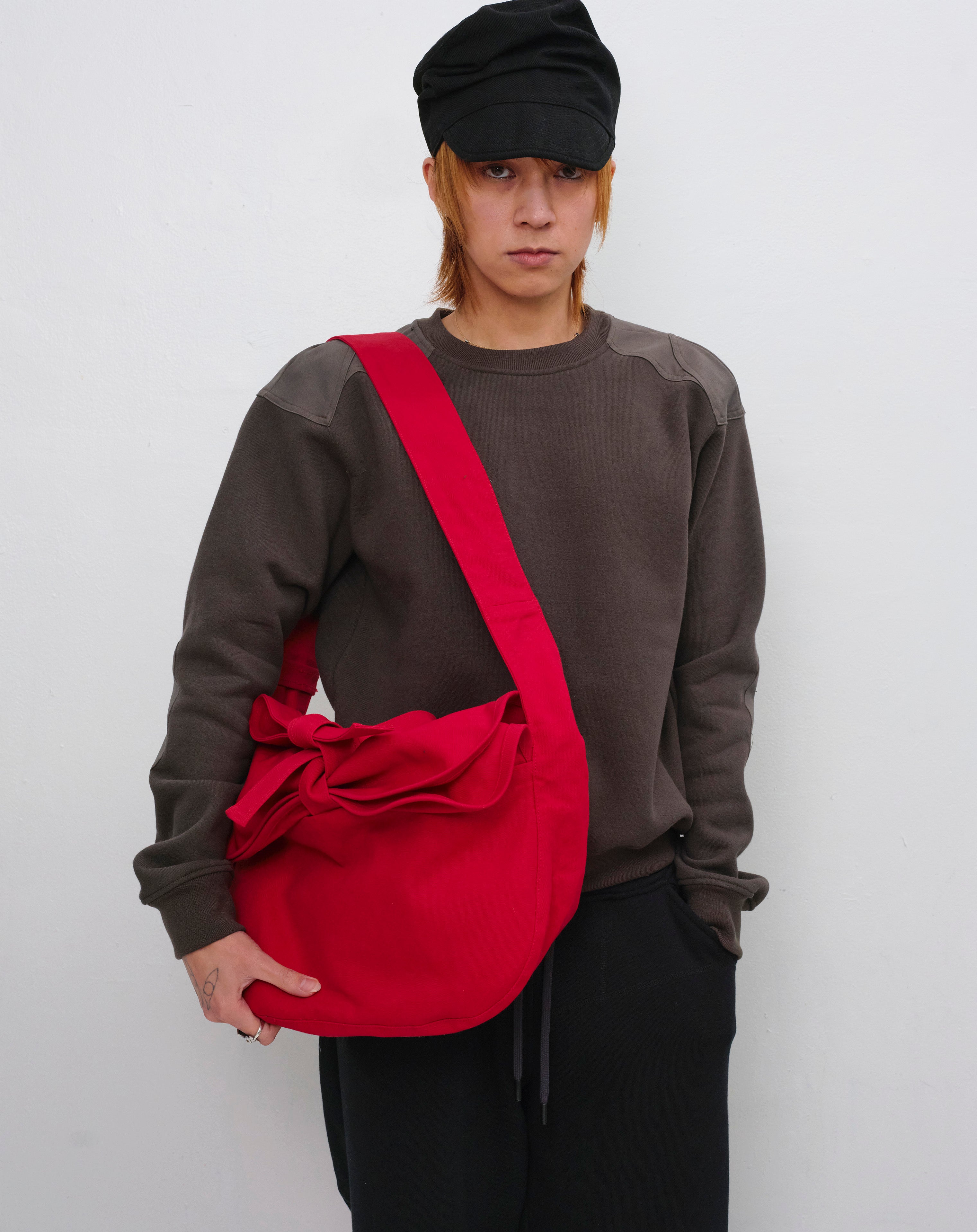 CROSSBODY BAG - CHERRY